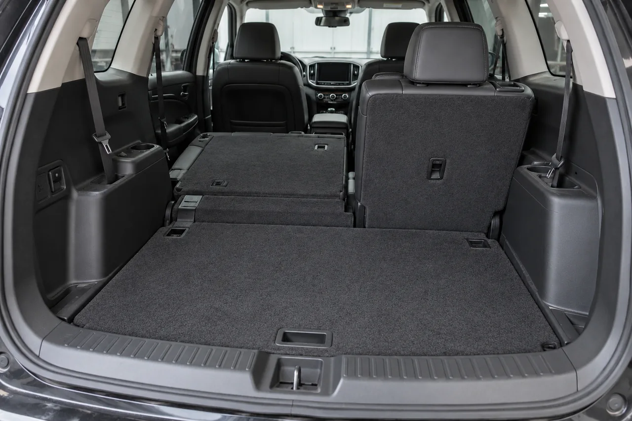 Clean cargo carpet and seat backs after a family vehicle reset